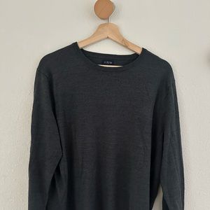 Dark grey JCrew sweater